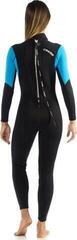 Wetsuit Cressi Morea Lady Black/Turquoise - 3