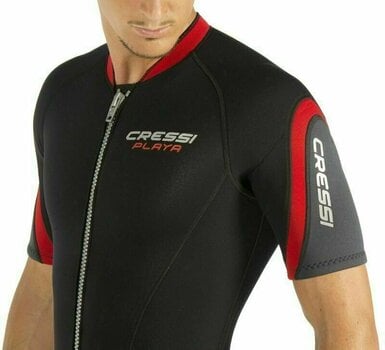Wetsuit Cressi Wetsuit Playa Man 2.5 Black/Red XS - 6