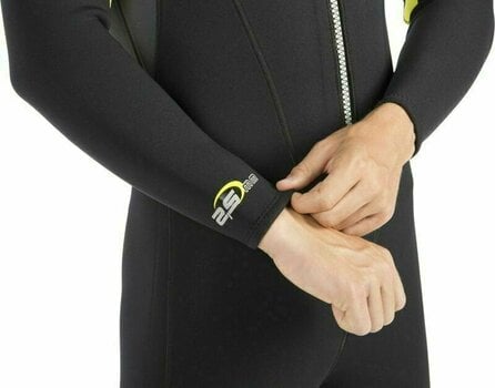 Wetsuit Cressi Wetsuit Lui 2.5 Black/Yellow S - 6