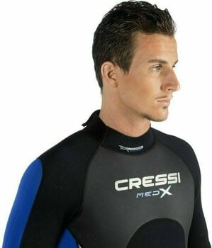 Wetsuit Cressi Wetsuit Med X Man 2.5 Black/Blue/Grey M - 3