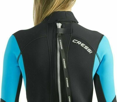 Våtdräkt Cressi Våtdräkt Morea Lady 3.0 Black/Turquoise XL - 5