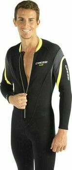 Wetsuit Cressi Wetsuit Lui 2.5 Black/Yellow XL - 3