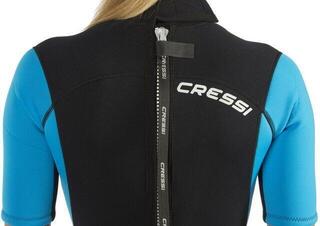 Wetsuit Cressi Med X Lady Black/Blue/Grey - 4