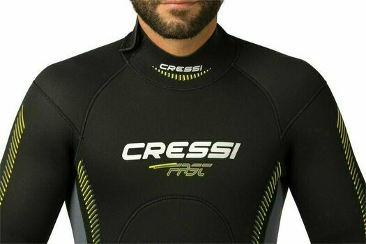 Wetsuit Cressi Wetsuit Fast Man 5.0 Black S - 4