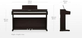 Piano Digitale Kawai KDP120 Piano Digitale Palissandro - 4