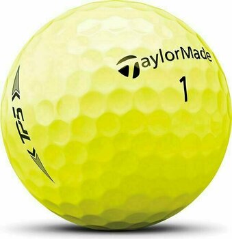 Нова топка за голф TaylorMade TP5 Golf Ball Yellow - 3