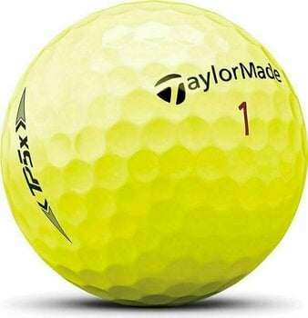 Golf Balls TaylorMade TP5x Golf Ball Yellow - 3