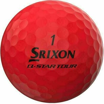 Нова топка за голф Srixon Q-Star Golf Balls Yellow/Red - 3