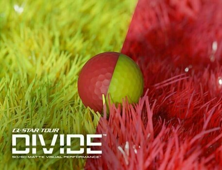 Golfový míček Srixon Q-Star Golf Balls Yellow/Red - 9