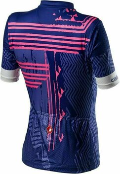 Cyklo-Dres Castelli Astratta Womens Jersey Dres Lapis Blue M - 2