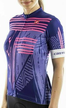 Cyklo-Dres Castelli Astratta Womens Jersey Dres Lapis Blue M - 4