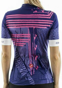 Cyklo-Dres Castelli Astratta Womens Jersey Dres Lapis Blue M - 5