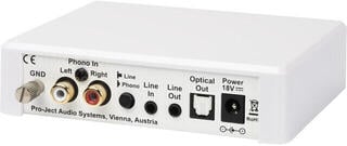 Phono Preamplifier Pro-Ject Optical Box E Phono White Phono Preamplifier - 1