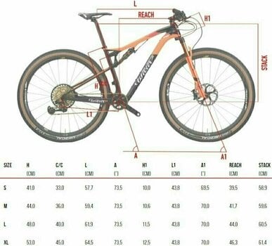 Bicicletta full suspension Wilier 110FX Shimano XT RD-M8100 1x12 Black/Red Matt XL - 7