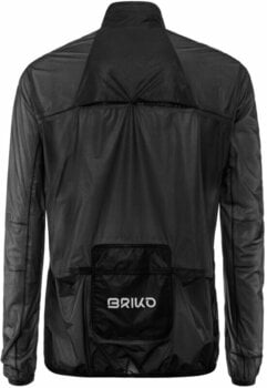 Kerékpár kabát, mellény Briko Granfondo Black Alicious M Kabát - 2