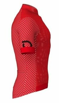 Cycling jersey Briko Granfondo 2.0 Mens Jersey Jersey Red Flame Point L - 2