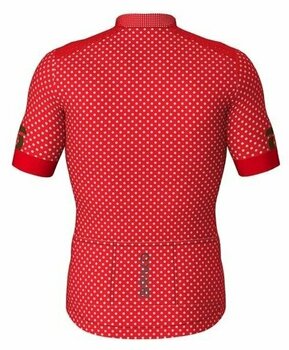 Kolesarski dres, majica Briko Granfondo 2.0 Mens Jersey Jersey Red Flame Point L - 3