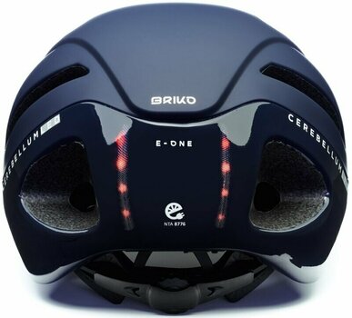 Cyklistická helma Briko E-One LED Dark Blue L Cyklistická helma - 4
