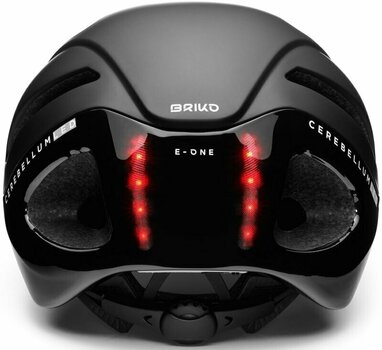Casco de bicicleta Briko E- One LED Black Alicious L Casco de bicicleta - 3