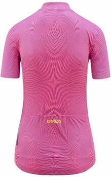 Mez kerékpározáshoz Briko Classic 2.0 Womens Jersey Pink Fluo/Blue Electric L - 2