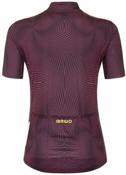 Maillot de cyclisme Briko Classic 2.0 Womens Jersey Maillot Black Alicious/Pink Fluo XS - 2