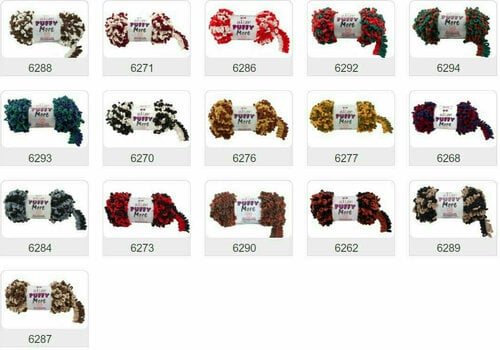 Fios para tricotar Alize Puffy More 6265 - 3