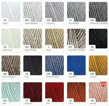 Fil à tricoter Alize Lanagold Plus 58 Fil à tricoter - 2