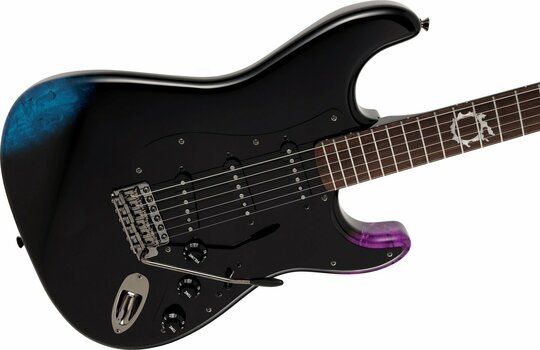 Electric guitar Fender Final Fantasy XIV Stratocaster RW Black Electric guitar - 4