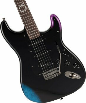 Electric guitar Fender Final Fantasy XIV Stratocaster RW Black Electric guitar - 5