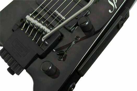 Headless gitaar Steinberger Spirit Gt-Pro QT Trans Black - 2