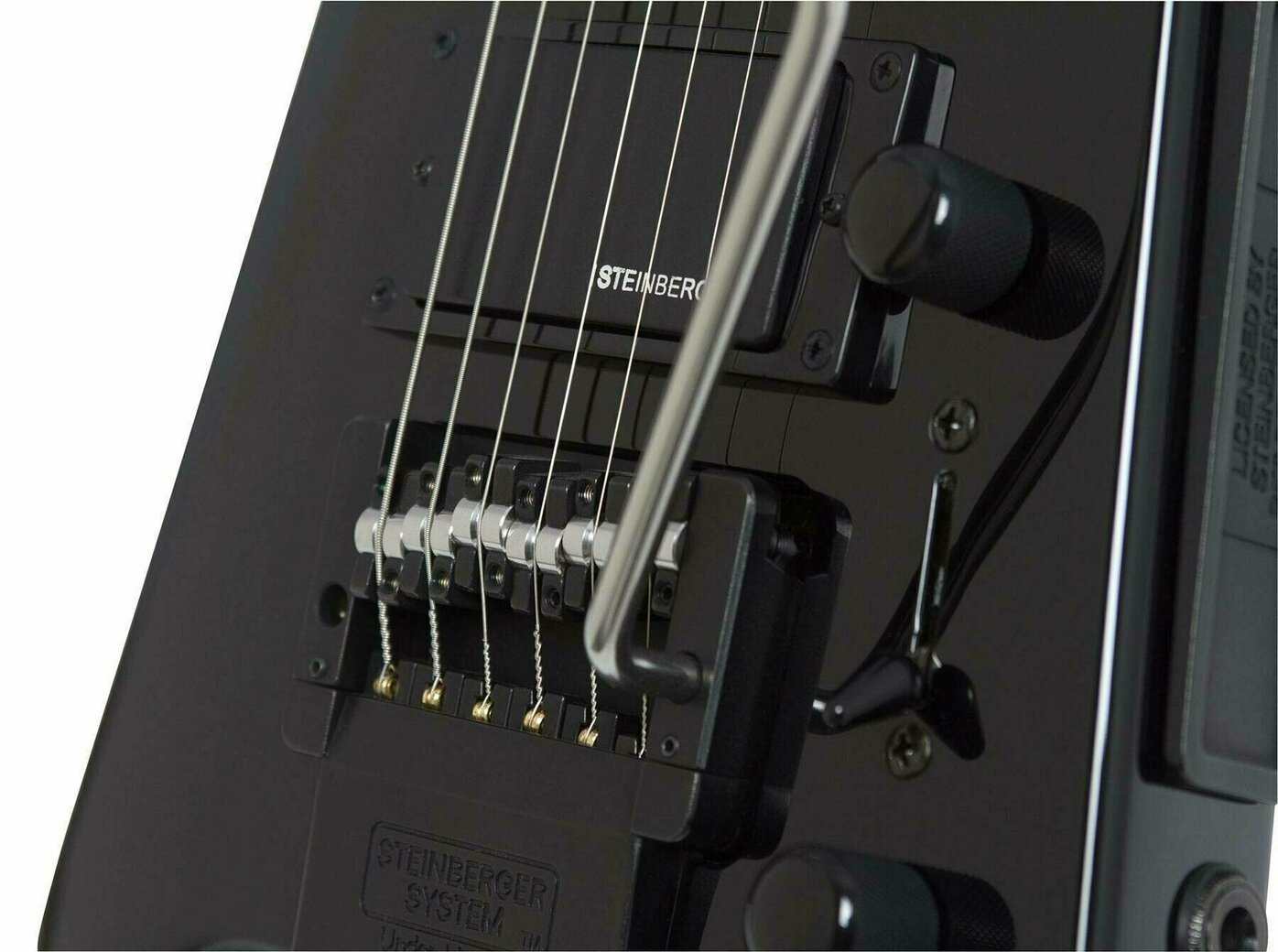 Steinberger Spirit GT-PRO Deluxe Black Headless guitar - Muziker