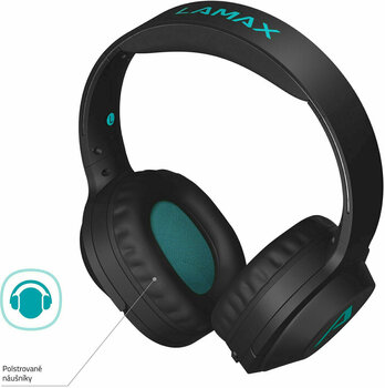 Langattomat On-ear-kuulokkeet LAMAX Muse2 - 5