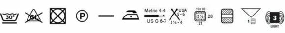 Fil à tricoter Katia Infinity 102 Off White/Water Blue Fil à tricoter - 5