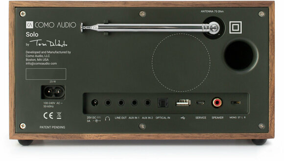 Desktop Music Player COMO AUDIO SOLO HV Walnut Desktop Music Player - 2