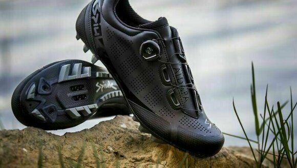 Men's Cycling Shoes Spiuk Aldapa Carbon BOA MTB Black 43 Men's Cycling Shoes - 5