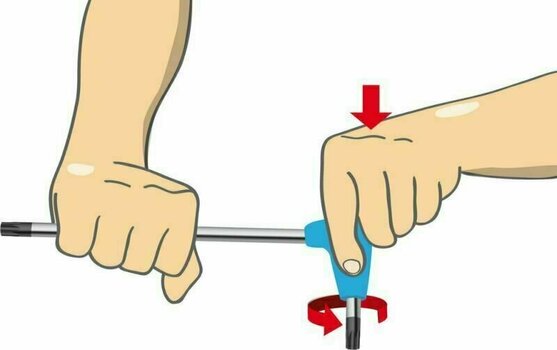 Clé Unior Hexagonal Head Screwdriver with T-Handle 4,5 Clé - 3