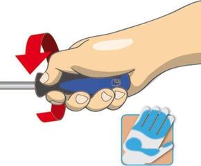 Sleutel Unior Screwdriver TBI with TX Profile and Hole - 2