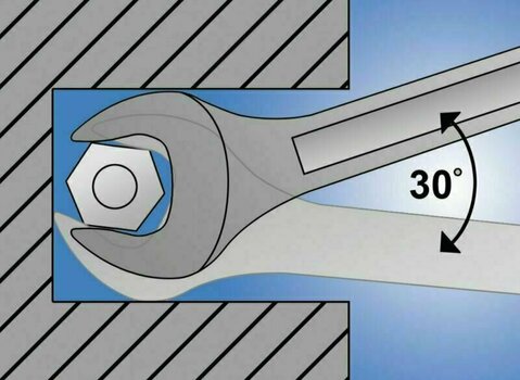 Ključ Unior Open End Wrench 16 x 17 Ključ - 3