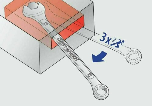 Wrench Unior Combination Wrench IBEX 14 Wrench - 3