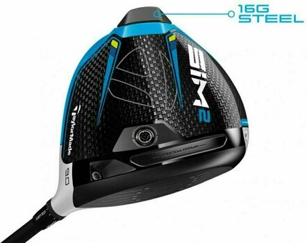 Golf Club - Driver TaylorMade SIM2 Right Handed 9° Stiff Golf Club - Driver - 8