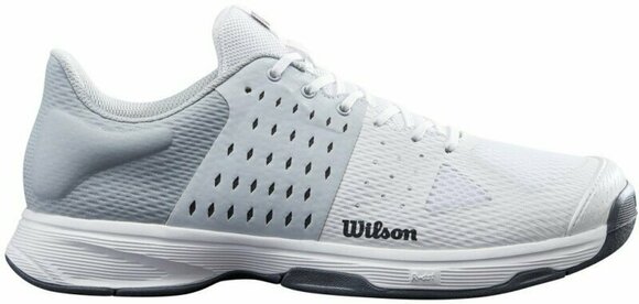 Calçado de ténis para homem Wilson Kaos Komp Mens Tennis Shoe White/Pearl Blue/Ebony 41 1/3 Calçado de ténis para homem - 2
