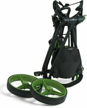 Ръчна количка за голф Big Max Autofold X Phantom/Lime Ръчна количка за голф - 9