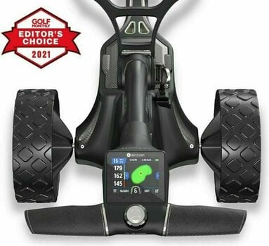 Elektrische golftrolley Motocaddy M-Tech GPS 2021 Ultra Black Elektrische golftrolley - 3