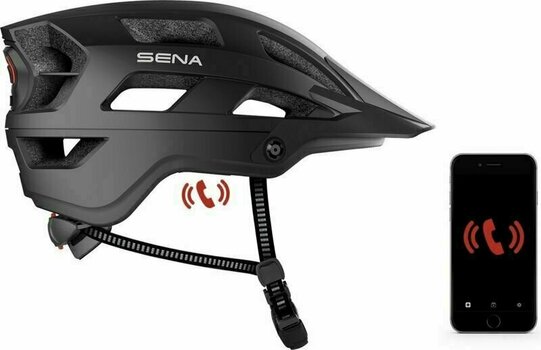 Smart helm Sena M1 FM Matt Gray M Smart helm - 6