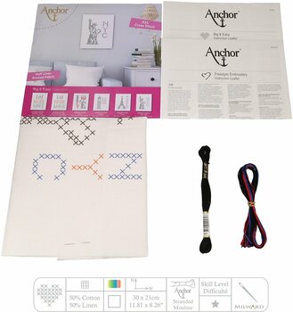 Ensemble de broderie Anchor ALBE002-NEWYC Ensemble de broderie - 2