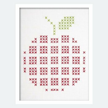 Set da ricamo Anchor ALBE003-APPLE Set da ricamo - 3