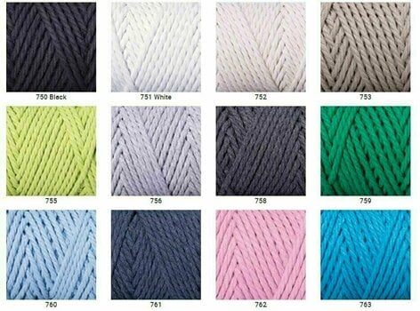 Κορδόνι Yarn Art Macrame Rope 3 χλστ. 781 Dark Pink - 2