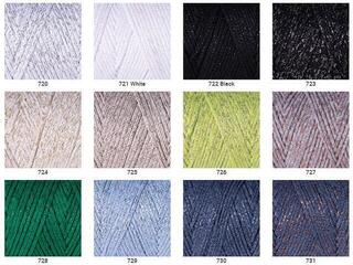 Vrvica Yarn Art Macrame Cotton Lurex 2 mm 205 m 741 Vrvica - 1