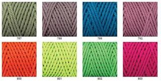 Vrvica Yarn Art Macrame Rope 3 mm 63 m 764 Yellow Vrvica - 3