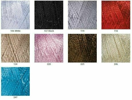 Fios para tricotar Yarn Art Pearl 246 Light - 2